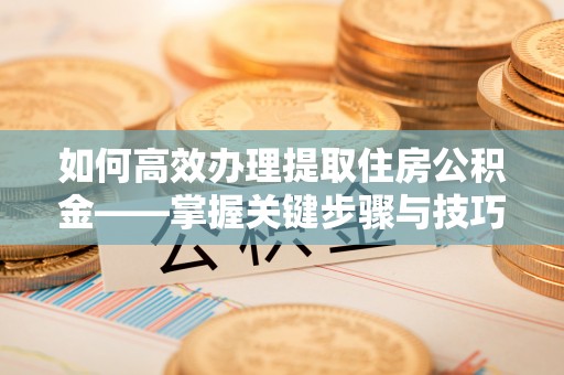 景洪如何高效办理提取住房公积金——掌握关键步骤与技巧