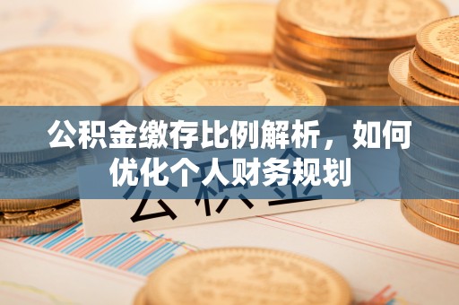 景洪公积金缴存比例解析，如何优化个人财务规划