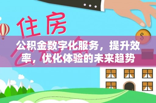 景洪公积金数字化服务，提升效率，优化体验的未来趋势