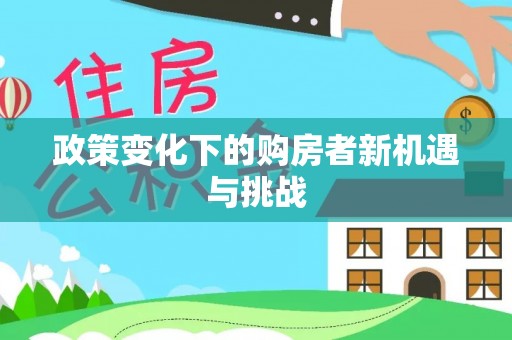 景洪政策变化下的购房者新机遇与挑战