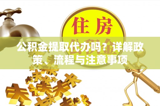 景洪公积金提取代办吗？详解政策、流程与注意事项