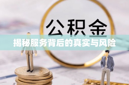 景洪揭秘服务背后的真实与风险