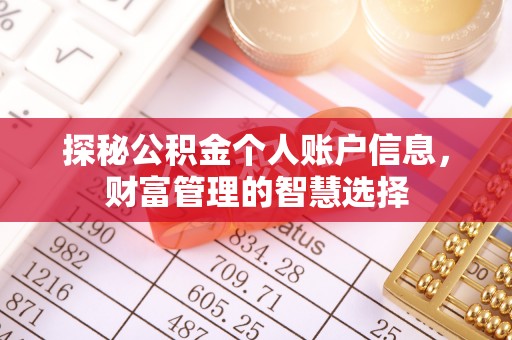 景洪探秘公积金个人账户信息，财富管理的智慧选择