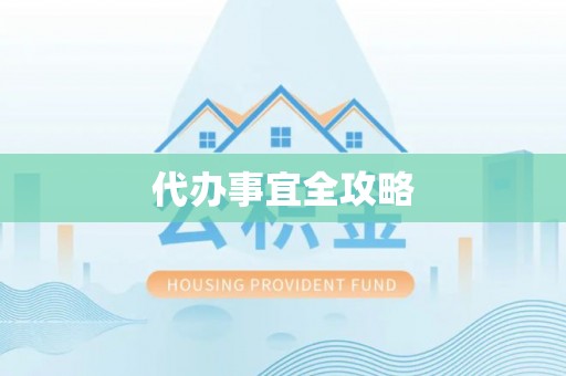 景洪代办事宜全攻略