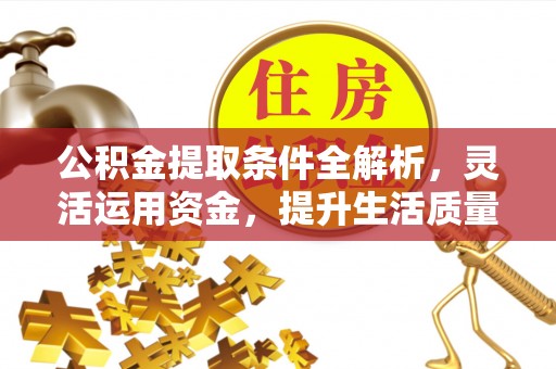 景洪公积金提取条件全解析，灵活运用资金，提升生活质量