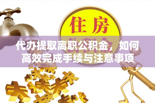 景洪代办提取离职公积金，如何高效完成手续与注意事项