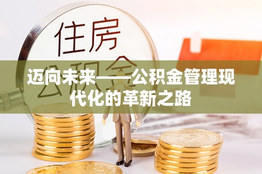 景洪迈向未来——公积金管理现代化的革新之路